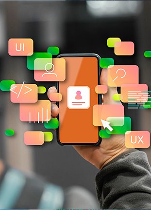 Dapptechs tarafından Flutter teknolojisi ile geliştirilen iOS ve Android mobil uygulama ekran tasarımları